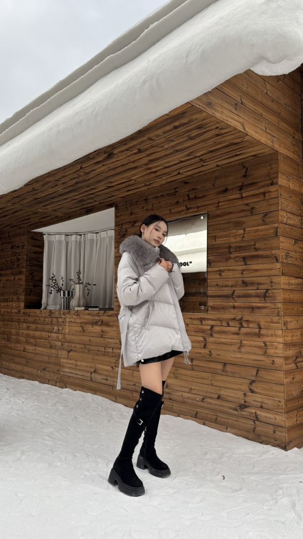 羊猄皮顯瘦神器長靴 