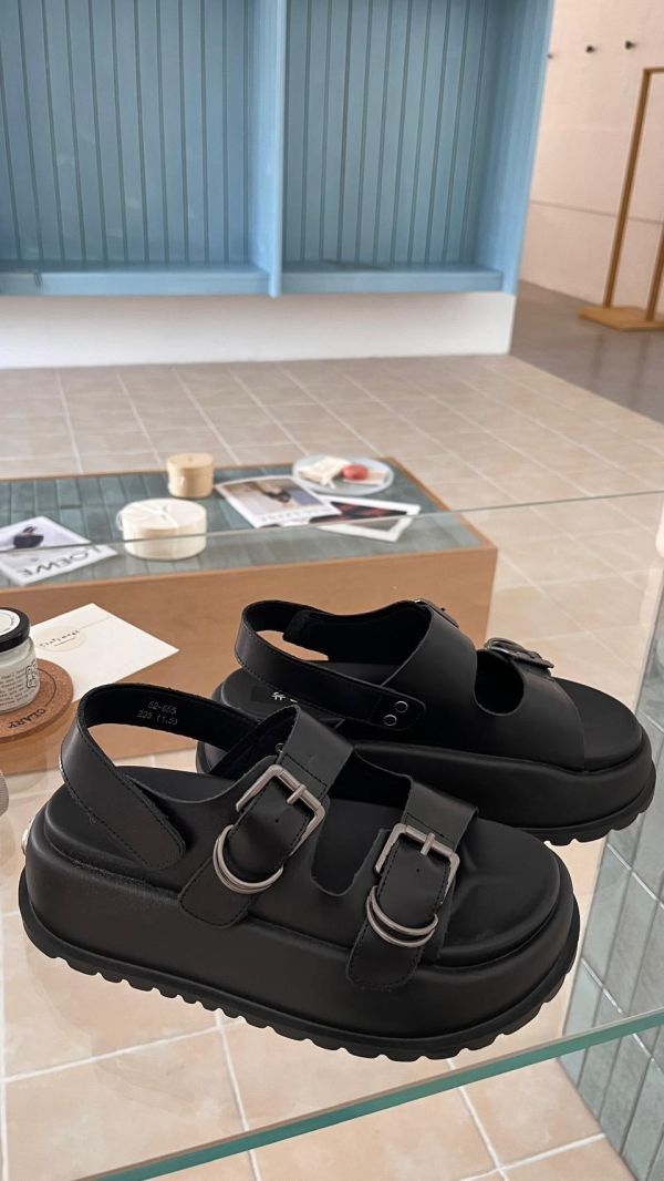 個性增高勃肯拖鞋 