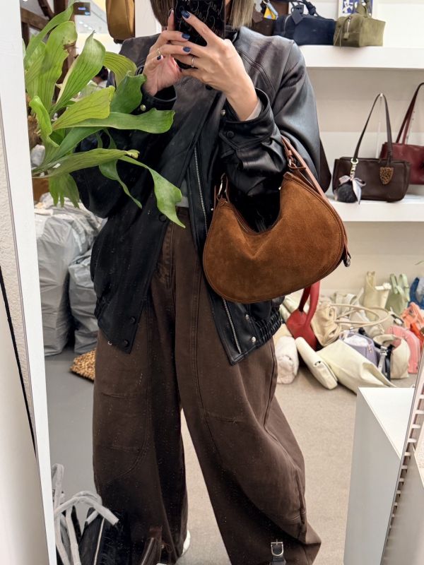 V030.馬鞍雙面包（牛皮＋麂皮） 