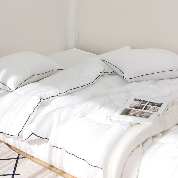 U01.素面滾邊四季被 