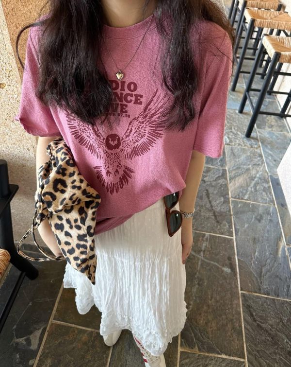 美式復古老鷹Ｔ 