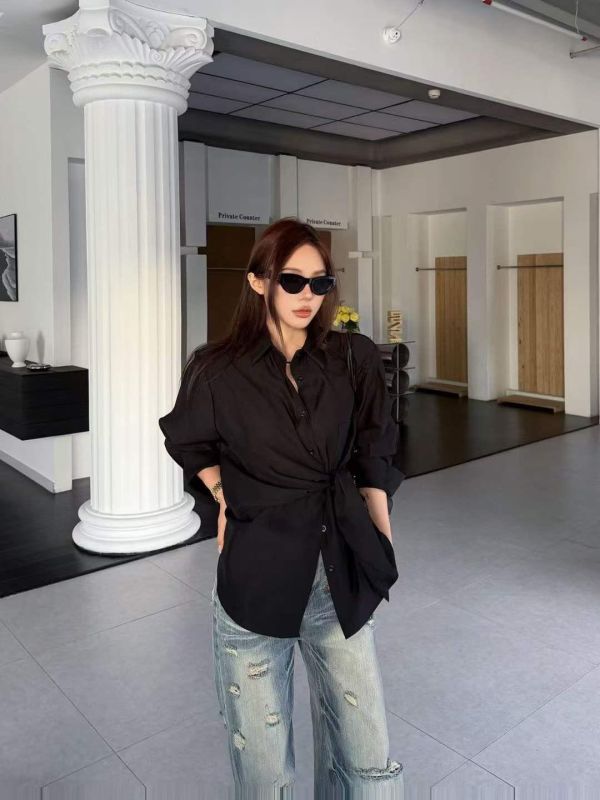 側綁帶天絲襯（黑白） 