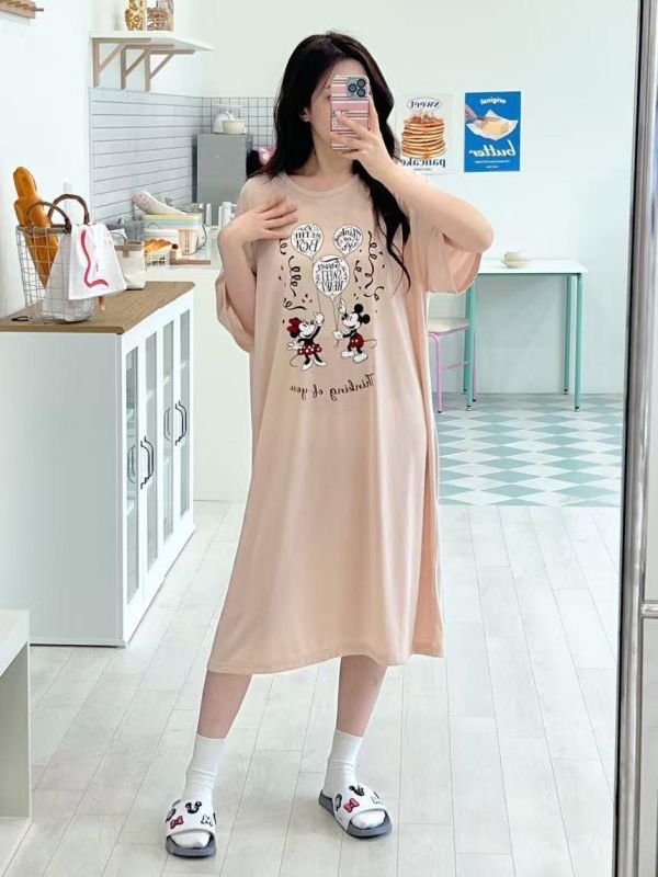 S16.米奇長版睡衣 