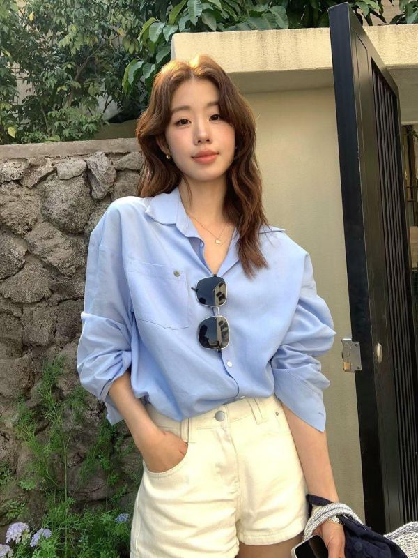 95%萊賽爾天絲襯衫 