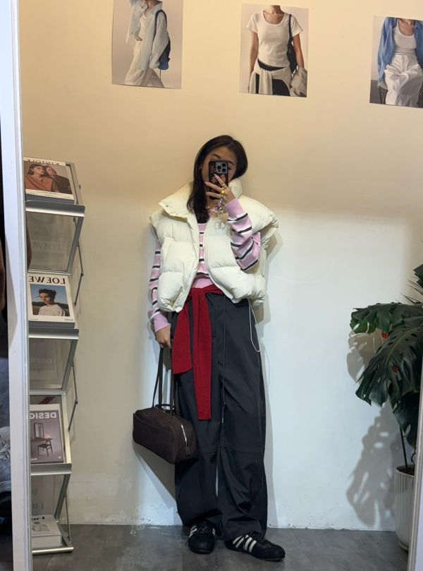 V012.Polo領線條衣 