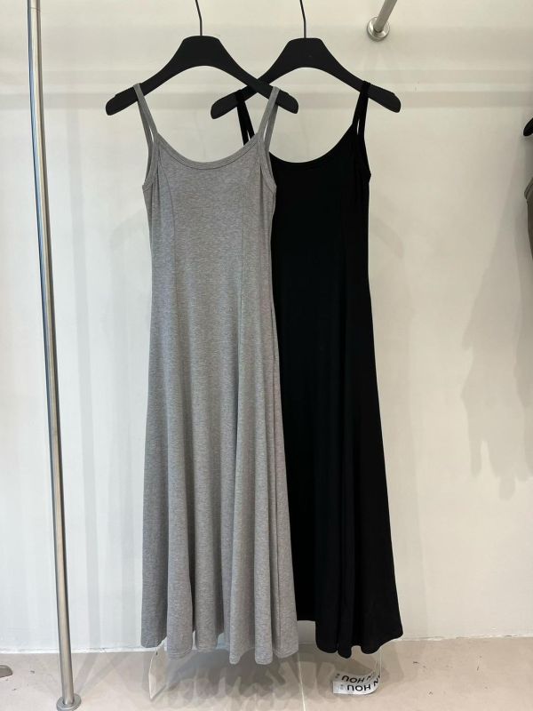 吊帶棉質連衣裙 