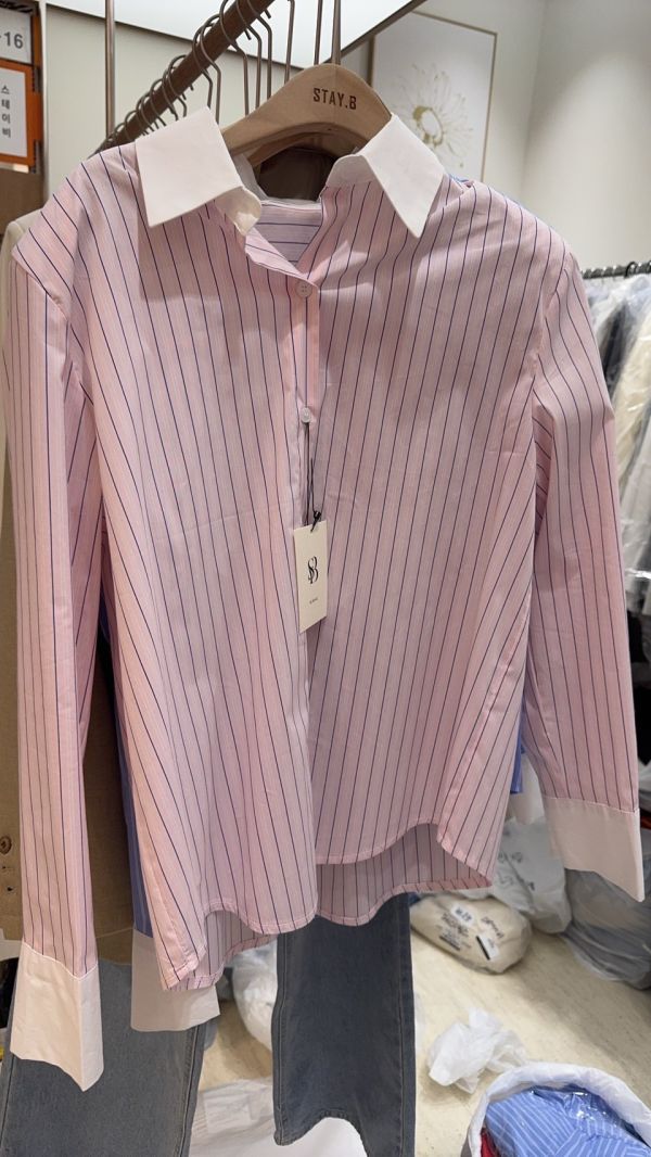K8.配色條紋襯 