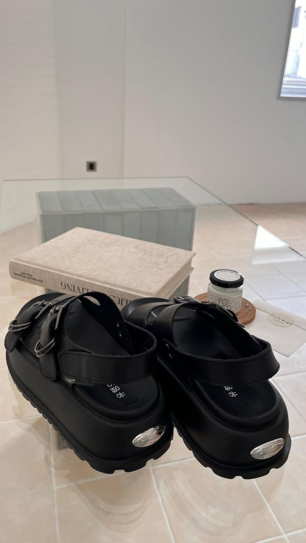 個性增高勃肯拖鞋 