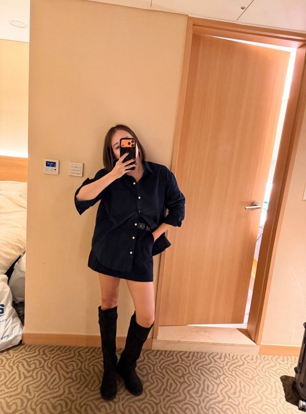 V022.純色燈芯絨襯 