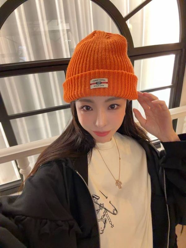 V02.糖果色針織帽 