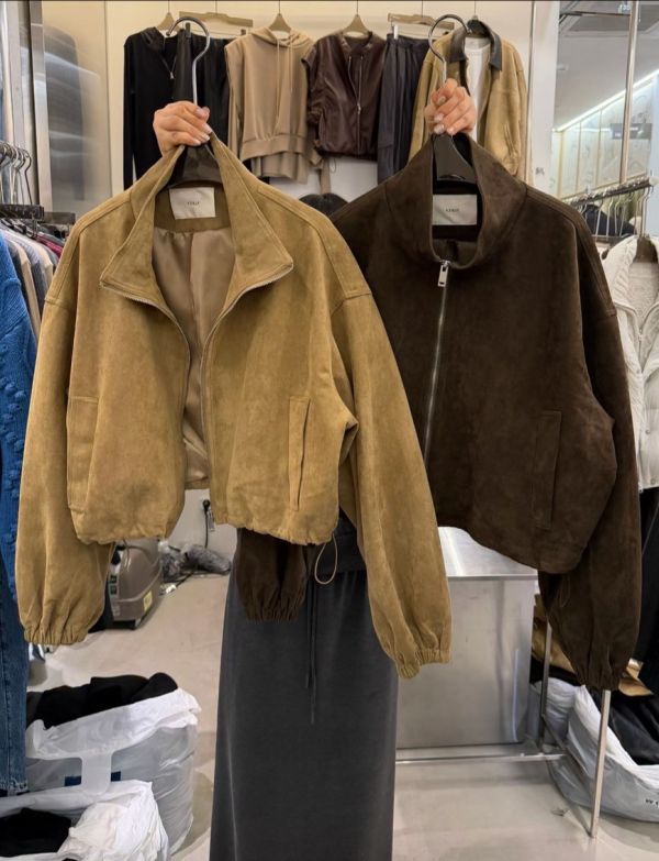 V07.簡約麂皮外套 