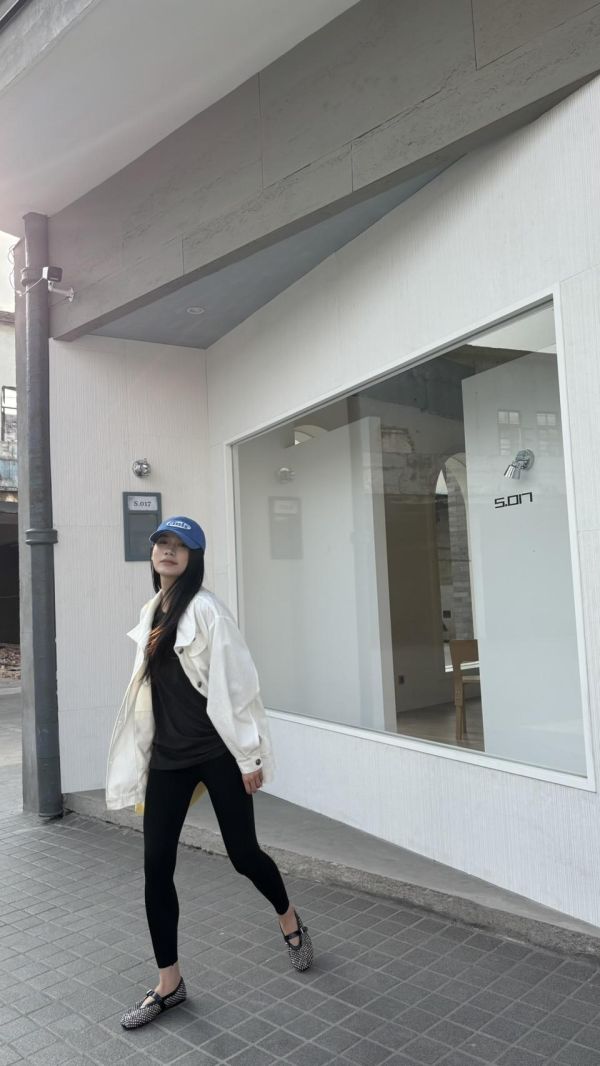 前口袋長版工裝薄外（白色） 