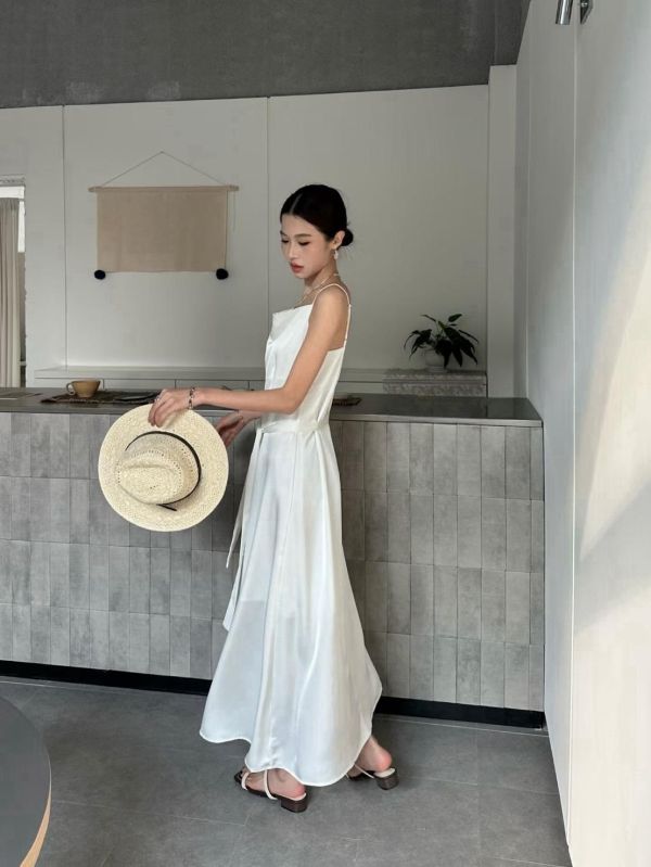 絲綢附帶洋（杏白） 