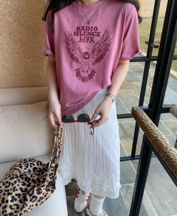 美式復古老鷹Ｔ 