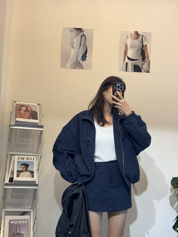 設計感外套短褲裙ＳＥＴ 