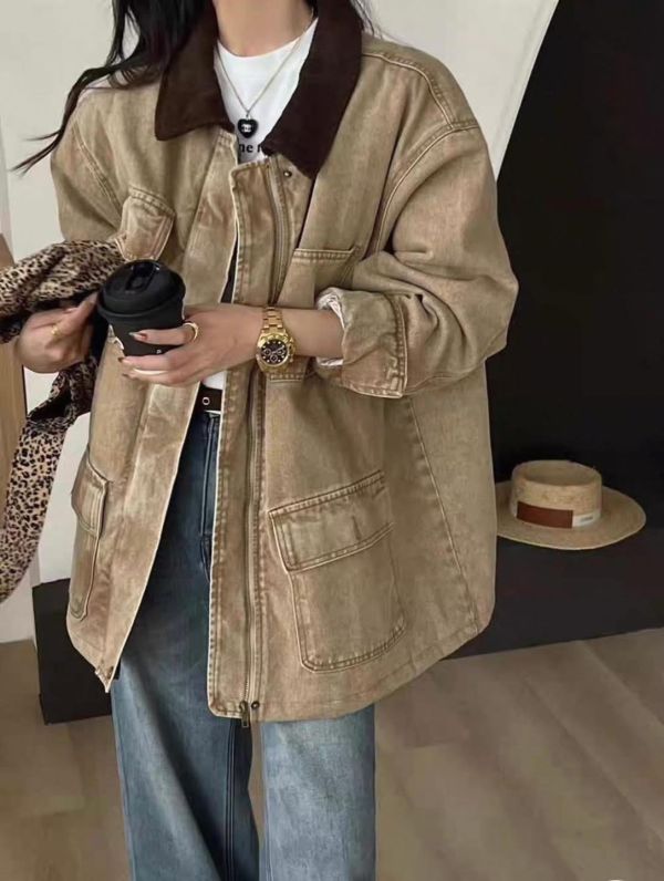 舊刷色單寧襯外 