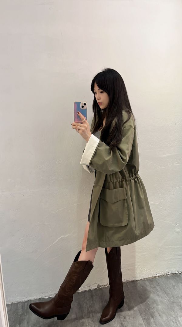 A019西部牛油蠟皮長靴 