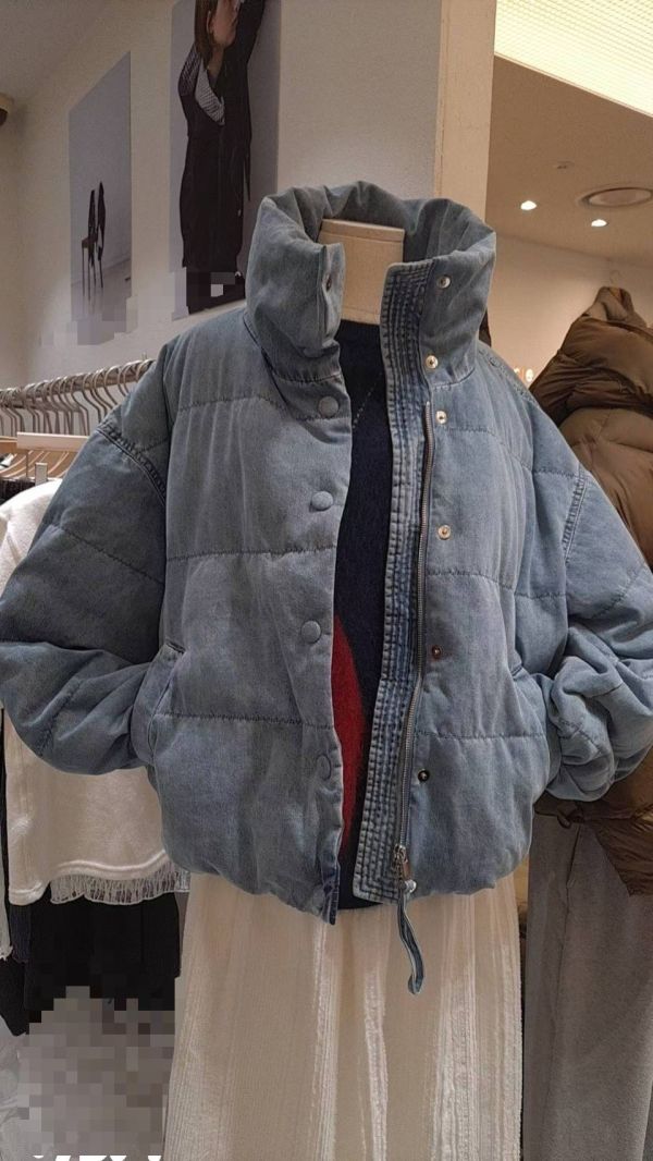 秋冬立領鴨絨外套 