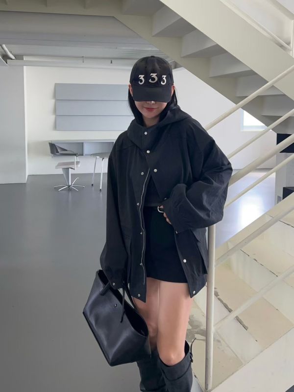 H013.連帽水洗外套 