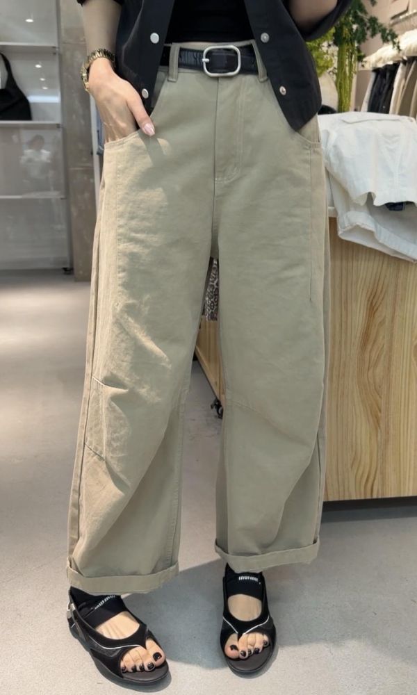 附帶九分工裝褲 