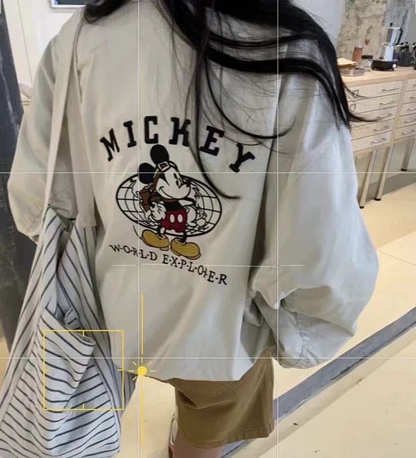 可愛米奇風衣外套 