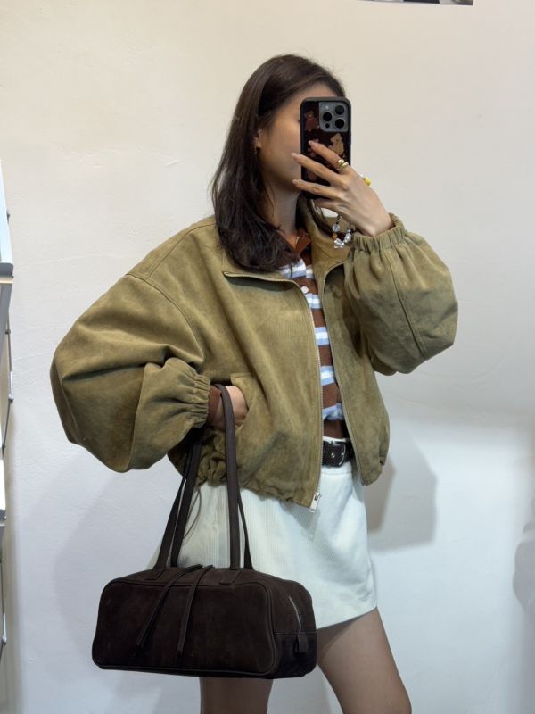 V07.簡約麂皮外套 