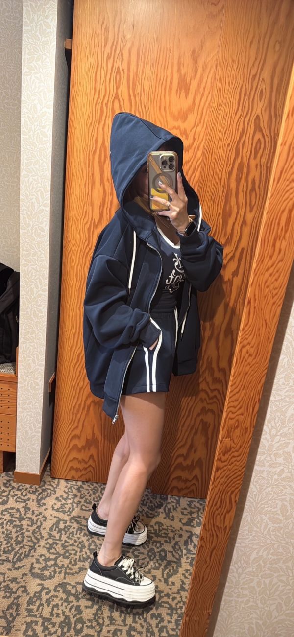 三件短褲休閒套裝 