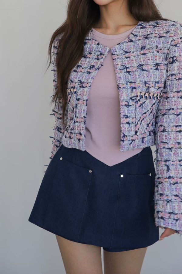 S03.造型口袋短褲裙 