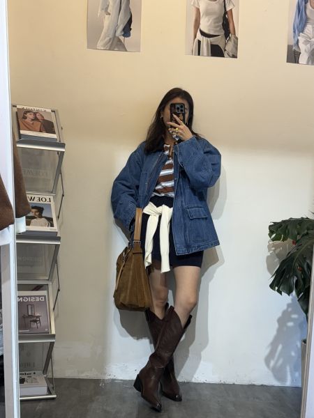 V012.Polo領線條衣 