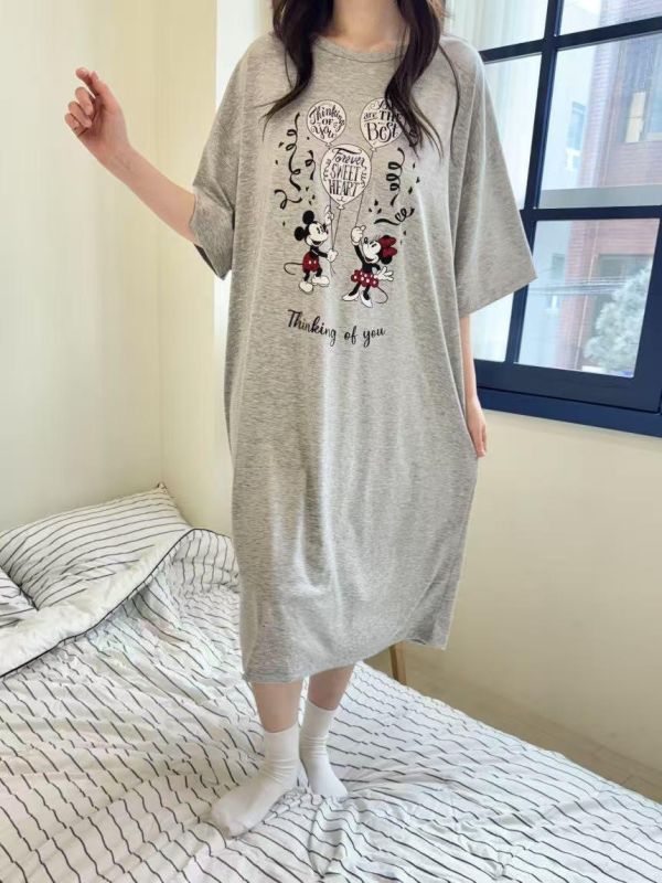 S16.米奇長版睡衣 