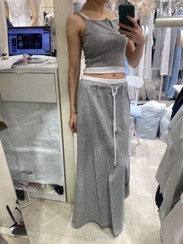 T7.配色長裙 