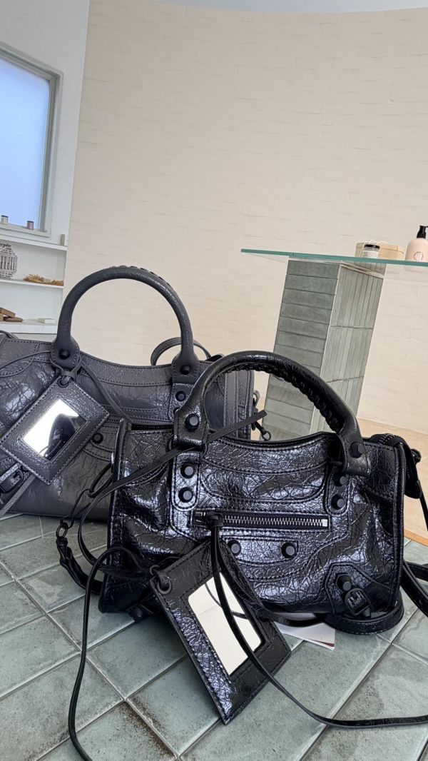 真皮機車包中號 