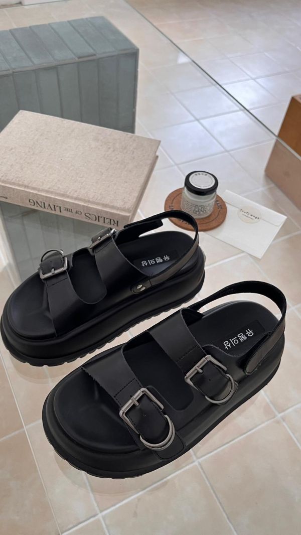 個性增高勃肯拖鞋 