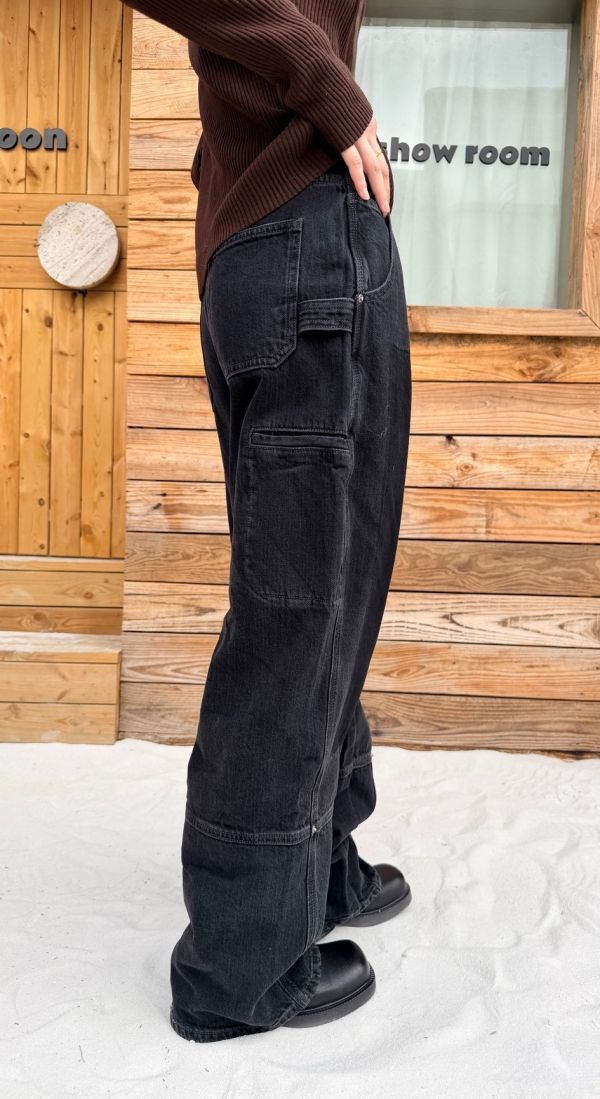 個性復古牛仔褲 