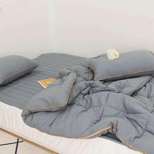 U01.素面滾邊四季被 