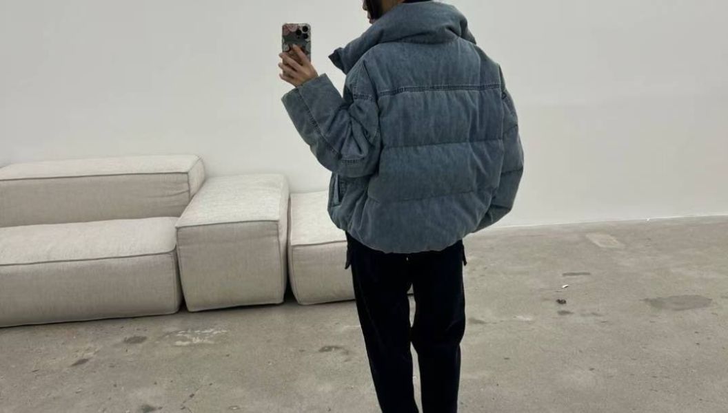 秋冬立領鴨絨外套 