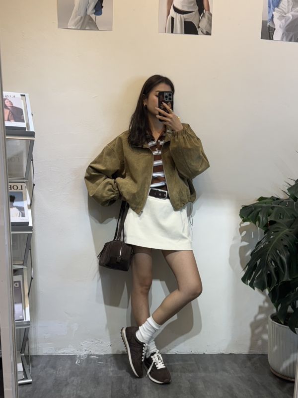 V07.簡約麂皮外套 