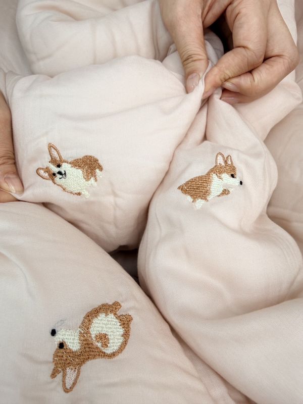 U09.可愛柯基四季被莫代爾（天絲認證） 