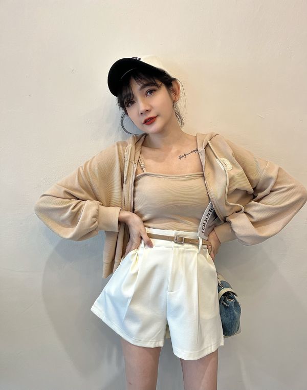 棉質外套＋罩杯小可愛 