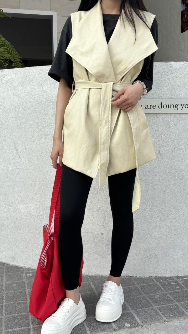 厚底增高真皮鞋 