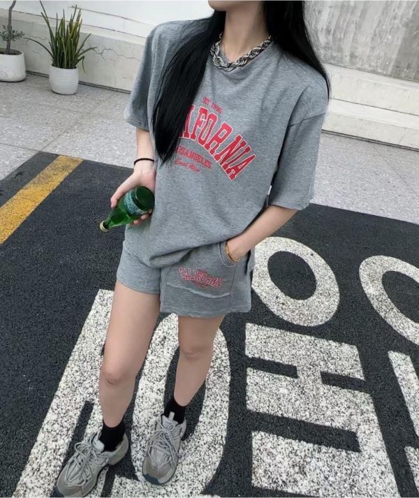 美式棉感套裝 