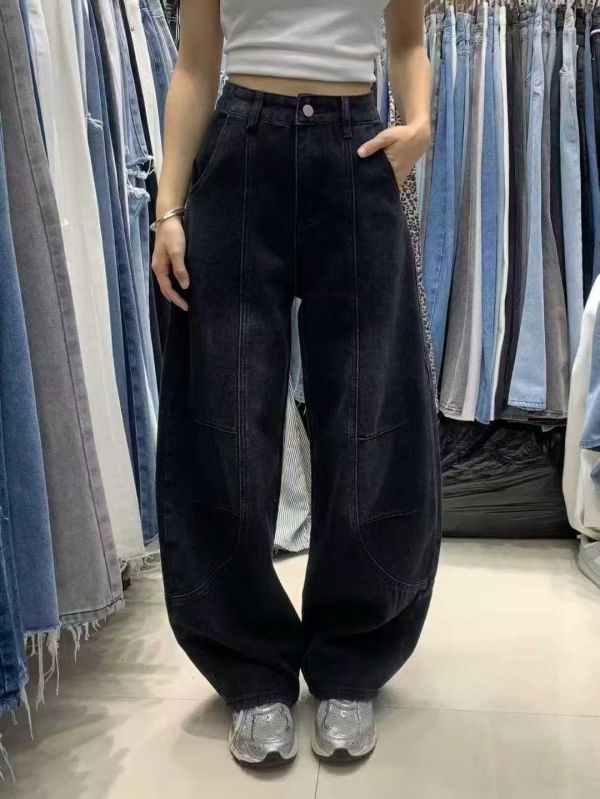 車線彎刀牛仔褲 