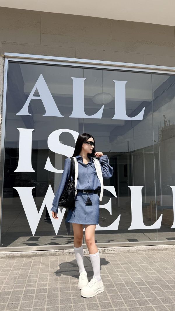 厚底增高真皮鞋 