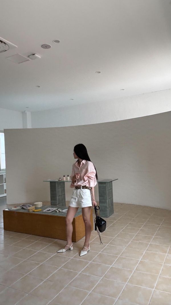 側刺繡logo襯（粉色） 