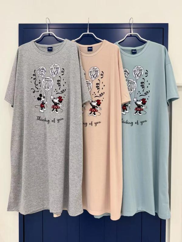 S16.米奇長版睡衣 