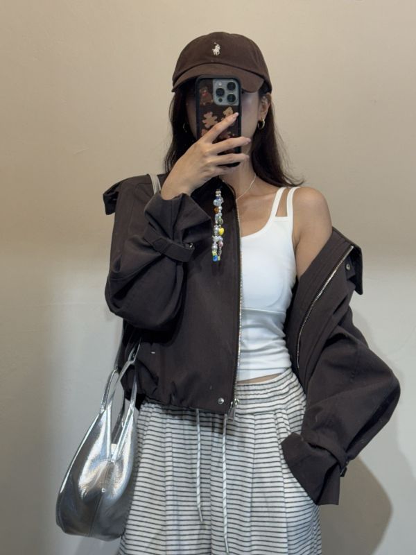 A024.翻領風衣外套 