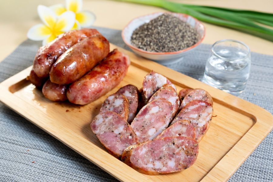 中秋預購黑豬肉香腸 