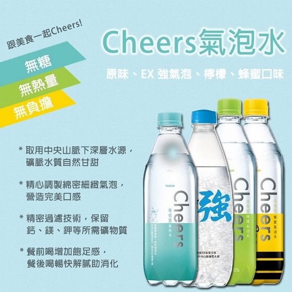 泰山奇兒思氣泡水-原味 500MLx24入 