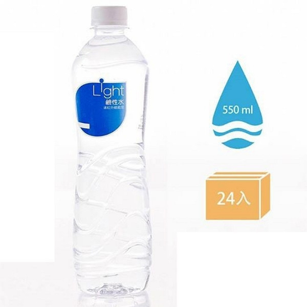 悅氏LIGHT鹼性水 550MLx24入 