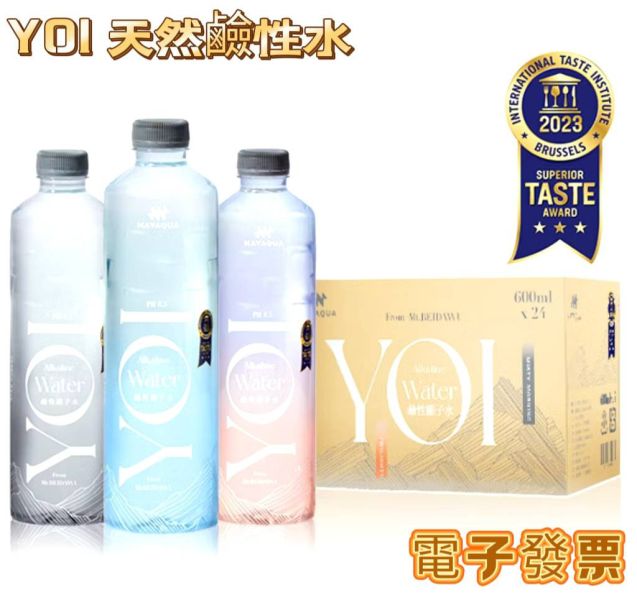 YOI 鹼性離子水 850ml x 20入 